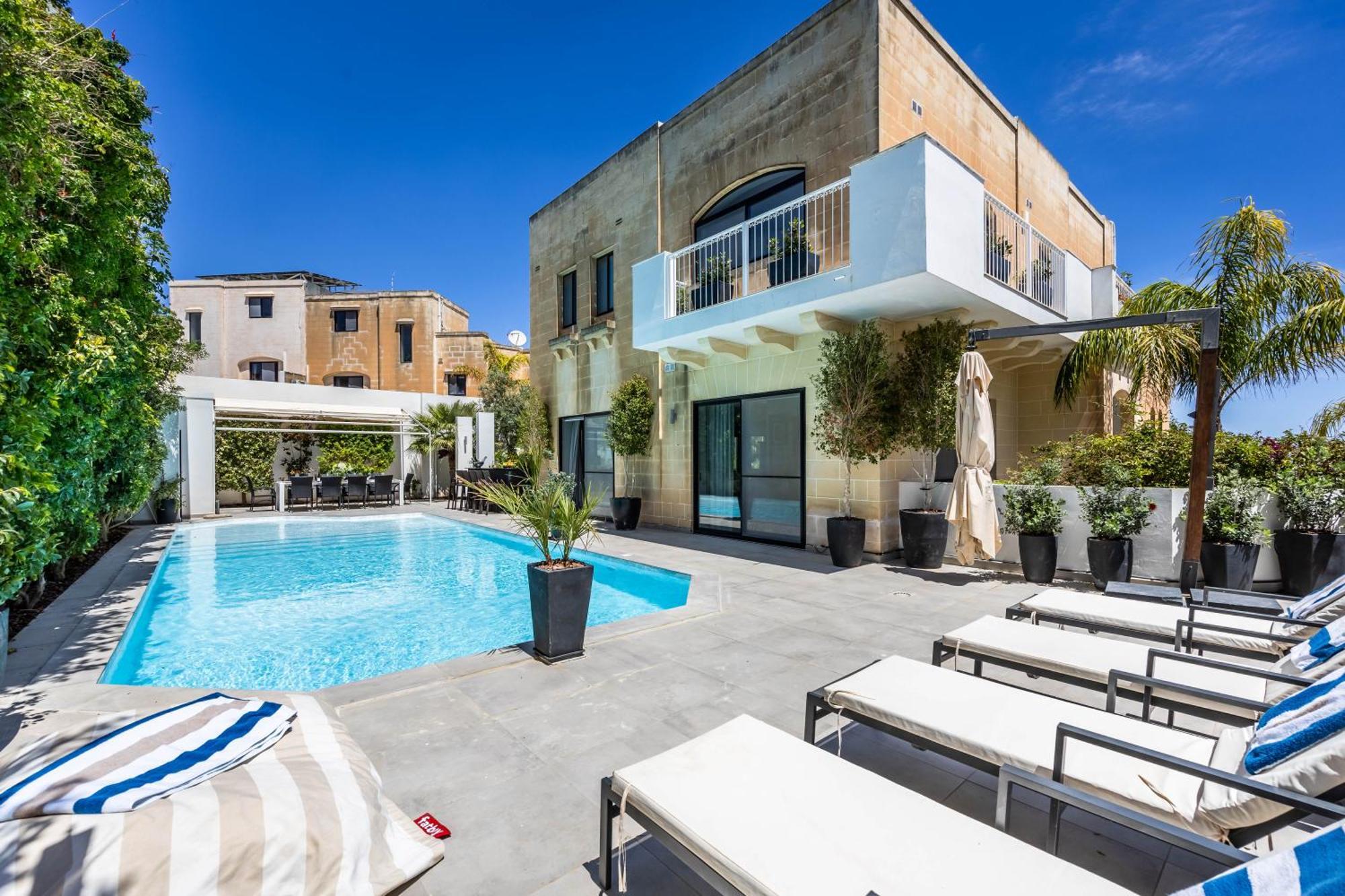 Luxurious Villa 5 Bedroom Pool, 3Min From St Julian'S Is-Swieqi Exteriér fotografie